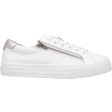 Women s Taos Z Soul Lux White Silver Leather Online now