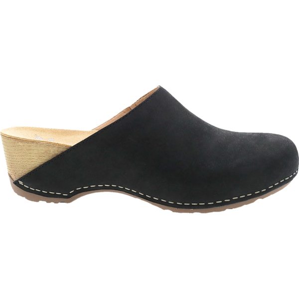 Women s Dansko Talulah Black Milled Nubuck For Discount