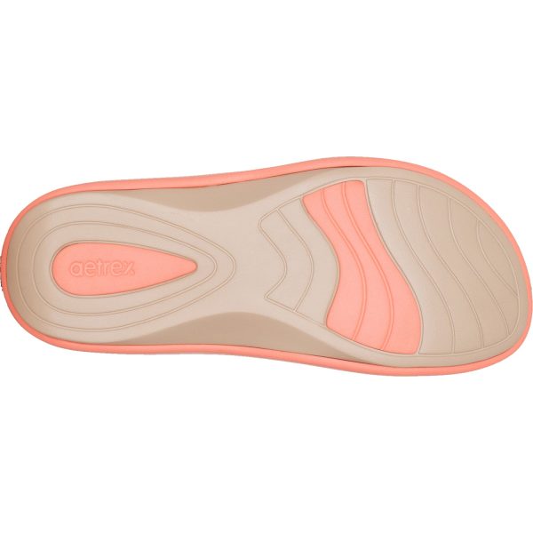 Women s Aetrex Janey Sport Coral EVA Online Sale