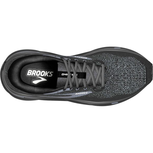 Women s Brooks Ghost Max Black Black Ebony Discount