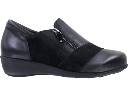 Women s Ziera Sage Black Leather Nubuck Online now