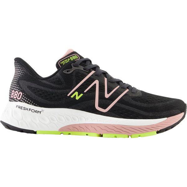 Women s New Balance W880Y13 Fresh Foam X Black Pink Moon Mesh For Discount