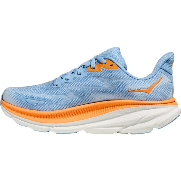 Women s Hoka Clifton 9 Airy Blue Ice Water Mesh Online Sale