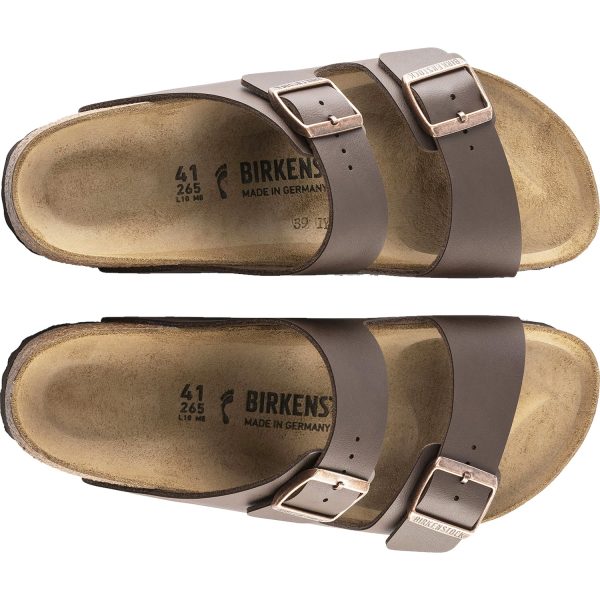 Unisex Birkenstock Arizona Dark Brown Birko-Flor Cheap