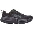 Women s Hoka Bondi 8 Black Black Mesh For Sale