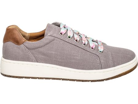 Women s Aetrex Renee Grey Canvas Online Sale