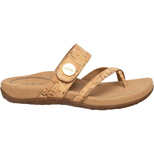 Women s Aetrex Izzy Cork Synthetic Online Hot Sale