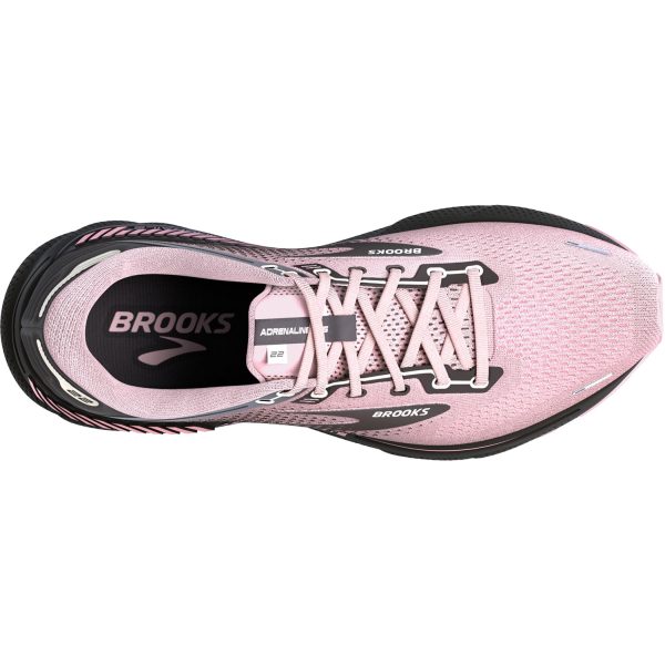 Women s Brooks Adrenaline GTS 22 Pink Blackened Pearl Mesh on Sale