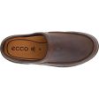 Men s Ecco Track 25 Clog Cocoa Brown Leather Online Hot Sale