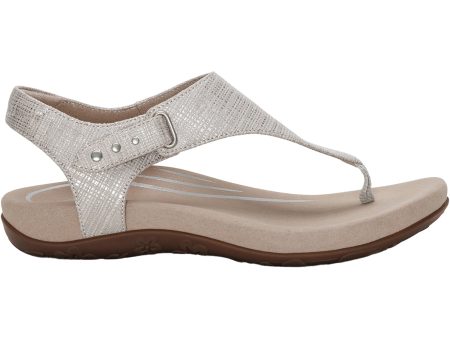 Women s Aetrex Ellie Grey Textured Synthetic Supply