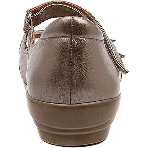 Women s Ziera Disco Greige Leather Hot on Sale