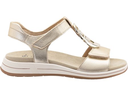 Women s Ara Oregon Platinum Metallic Leather Online now