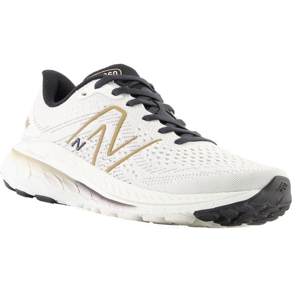 Women s New Balance W860U13 Fresh Foam X Sea Salt Black Mesh Hot on Sale