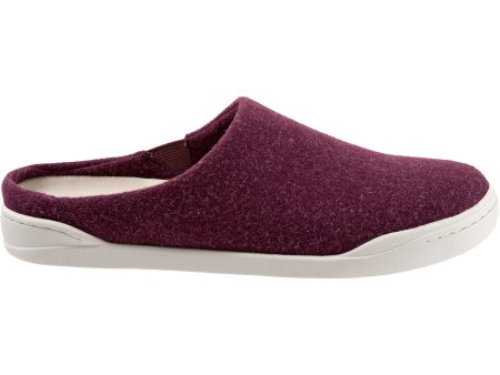 Women s SoftWalk Auburn Burgundy Felt For Discount