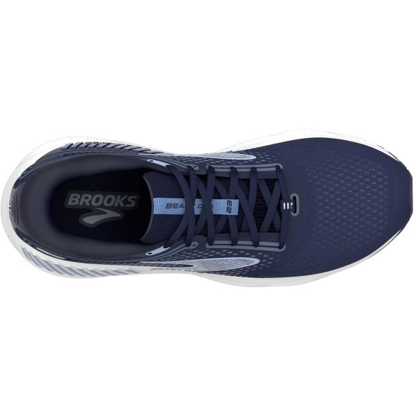 Men s Brooks Beast GTS 23 Peacoat Blue White Mesh Hot on Sale