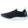 Women s OOFOS OOmg Sport Low White Black Mesh Fashion