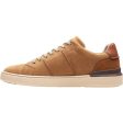 Men s Clarks Courtlite Lo Dark Tan Leather For Sale