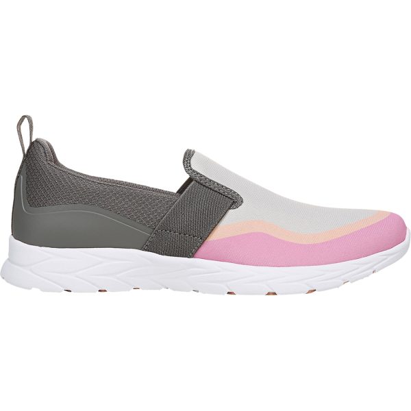 Women s Vionic Nalia Grey Pink Fabric Mesh For Cheap