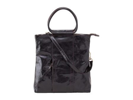 Women s Hobo Suzen Black Leather For Cheap