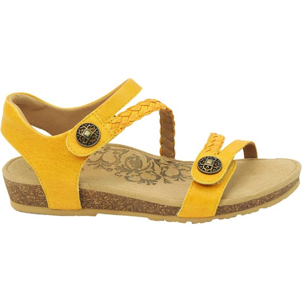 Women s Aetrex Jillian Sunflower Leather Online