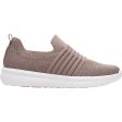 Women s Clarks Cloudsteppers Ezera Walk Dark Taupe Knit Fabric Online Sale