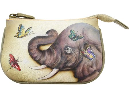 Anuschka Medium Coin Purse Gentle Giant Leather Discount