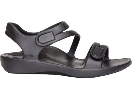 Women s Aetrex Jillian Sport Black EVA on Sale