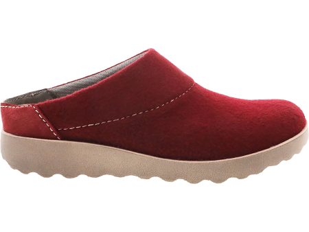 Women s Dansko Lucie Cranberry Wool Hot on Sale