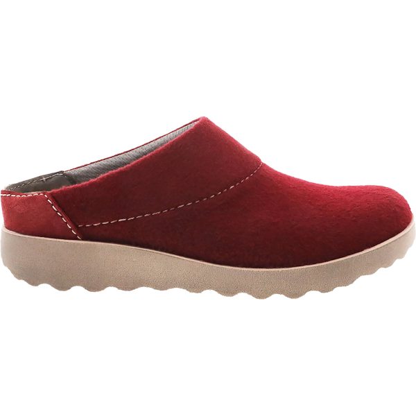 Women s Dansko Lucie Cranberry Wool Hot on Sale