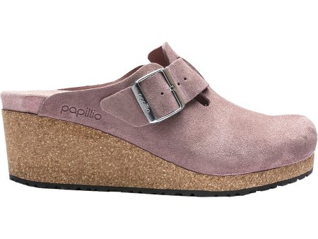 Women s Birkenstock Papillio Fanny Lavender Blush Suede Online Hot Sale