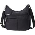 Baggallini Anti-Theft Free Time Crossbody Bag Black Nylon Discount