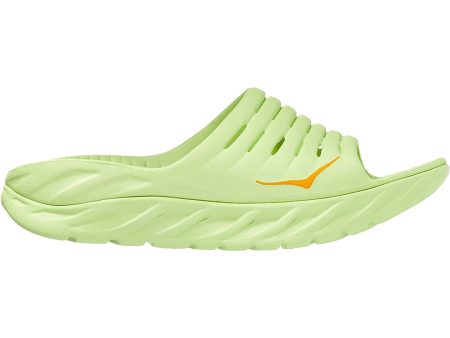 Unisex Hoka Ora Recovery Slide Butterfly Radiant Yellow EVA For Cheap