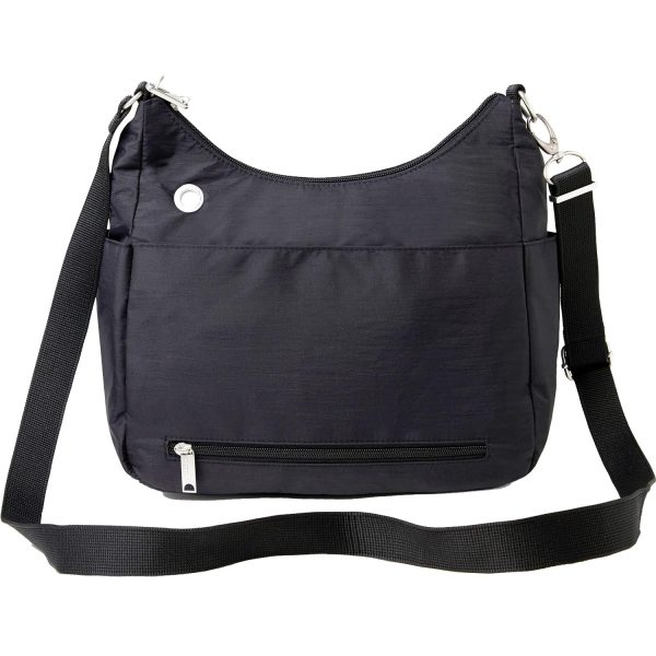 Baggallini Anti-Theft Free Time Crossbody Bag Black Nylon Discount