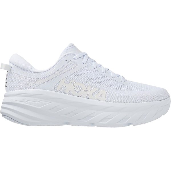 Women s Hoka Bondi 7 White White Mesh on Sale