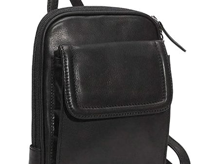 Women s Osgoode Marley RFID Mini Organizer Black Leather Cheap