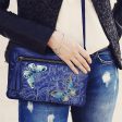 Anuschka Crossbody Belt Bag Garden Of Delights Leather on Sale