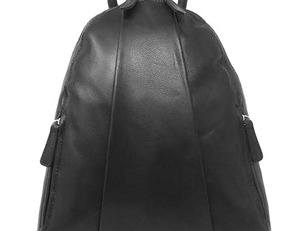 Women s Osgoode Marley Teardrop Multi Zip Backpack Black Leather Sale