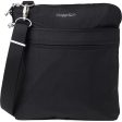 Baggallini Anti-Theft Harbor Crossbody Bag Black Nylon Discount