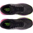 Women s New Balance Fresh Foam X W880T12 Black Pixel Green Electric Purple Mesh Fashion