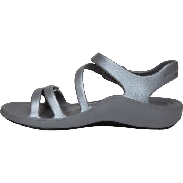 Women s Aetrex Jillian Sport Shimmer Grey EVA Supply