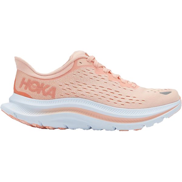 Women s Hoka One One Kawana Peach Parfait Shell Coral Mesh For Sale