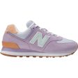 Women s New Balance WL574RA2 Lilac Suede Leather Fashion