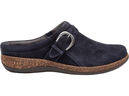 Women s Aetrex Libby Navy Suede Online Hot Sale