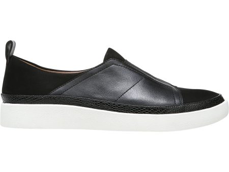 Women s Vionic Zinah Black Leather Nubuck For Cheap