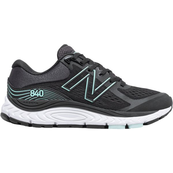 Women s New Balance W840BM5 Black Storm Blue Synthetic Mesh For Sale