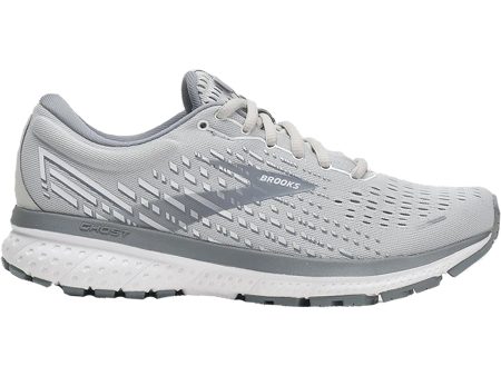 Women s Brooks Ghost 13 Alloy Oyster White Mesh Sale