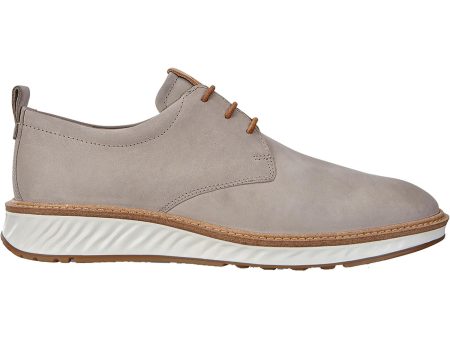 Men s Ecco ST.1 Hybrid Plain Toe Moon Rock Nubuck Online Sale