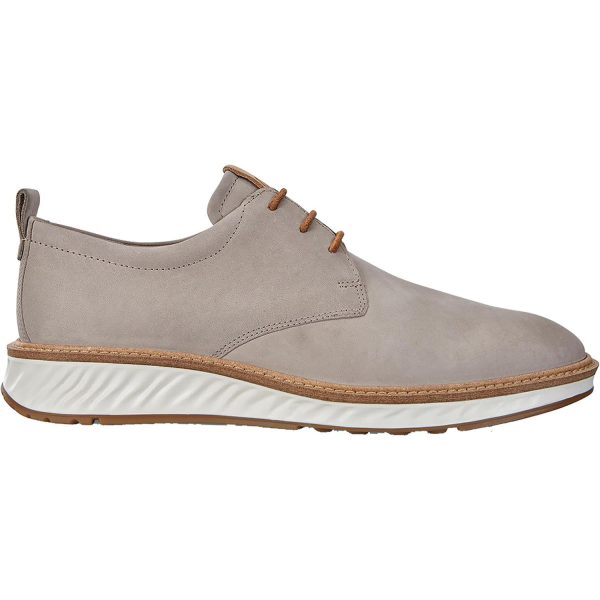 Men s Ecco ST.1 Hybrid Plain Toe Moon Rock Nubuck Online Sale