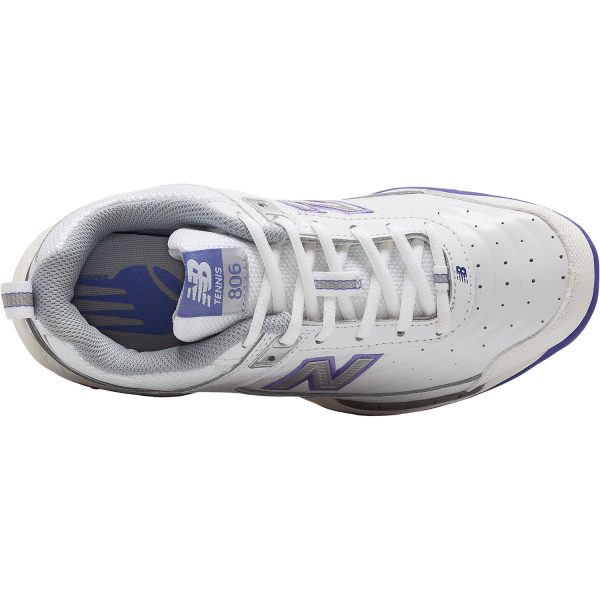 Women s New Balance WC806W White Leather Online Hot Sale