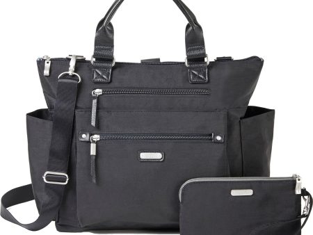 Baggallini 3-in-1 Convertible Backpack Black Nylon Online now